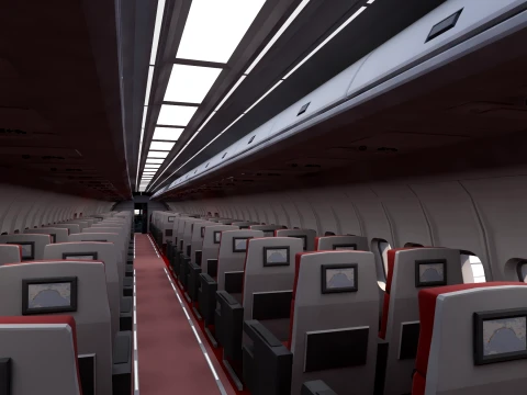 Airliner 3D Model