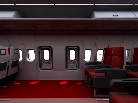 Airliner 3D Model