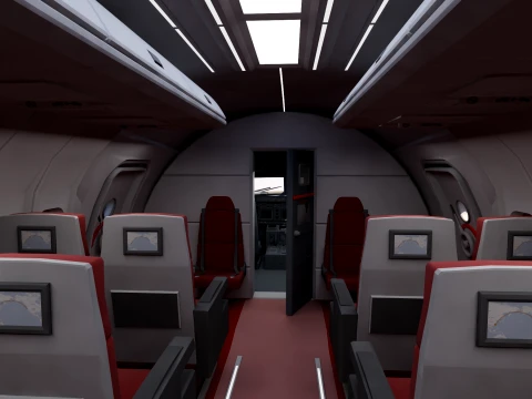 Airliner 3D Model