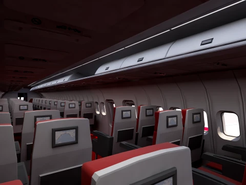 Airliner 3D Model