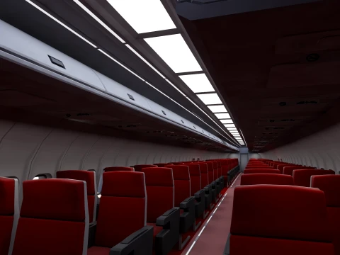 Airliner 3D Model