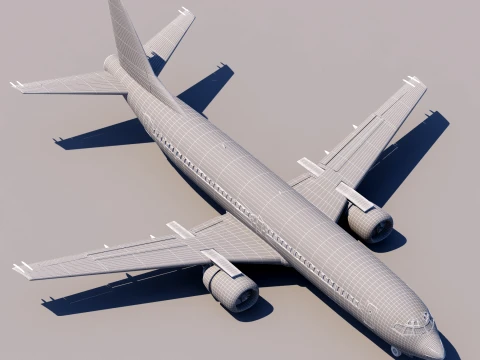Airliner 3D Model