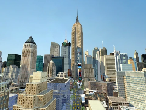 Landmark building 3D Model