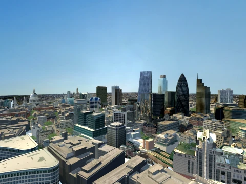 Landmark building 3D Model