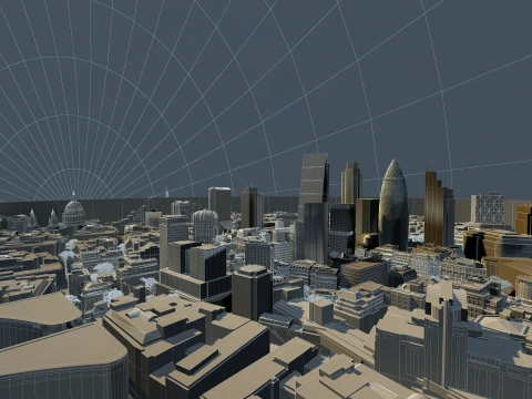 Landmark building 3D Model