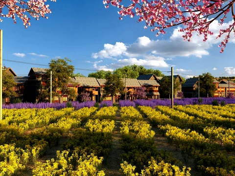 Countryside 3D Model
