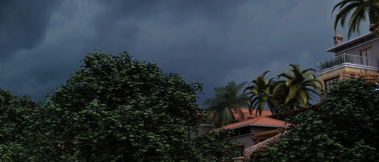 Villa 3D Model .c4d .max .obj .3ds .fbx .stl .blend 