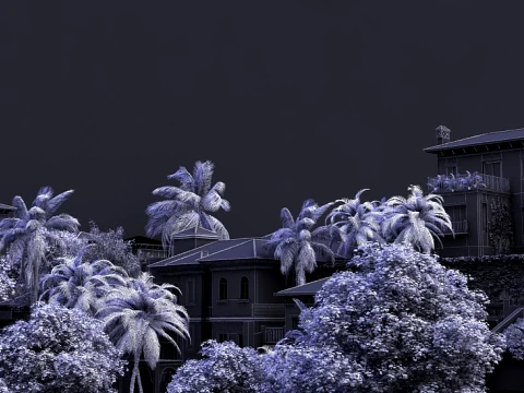 Villa 3D Model