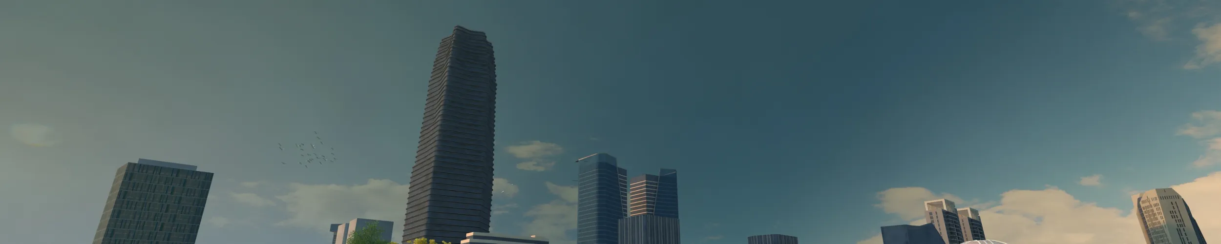 Urban architecture 3D Model .c4d .max .obj .3ds .fbx .stl .blend 