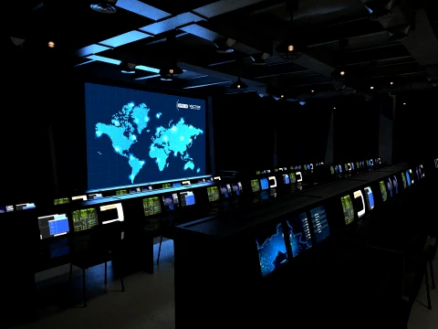 Command center 3D Model