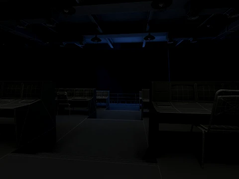 Command center 3D Model