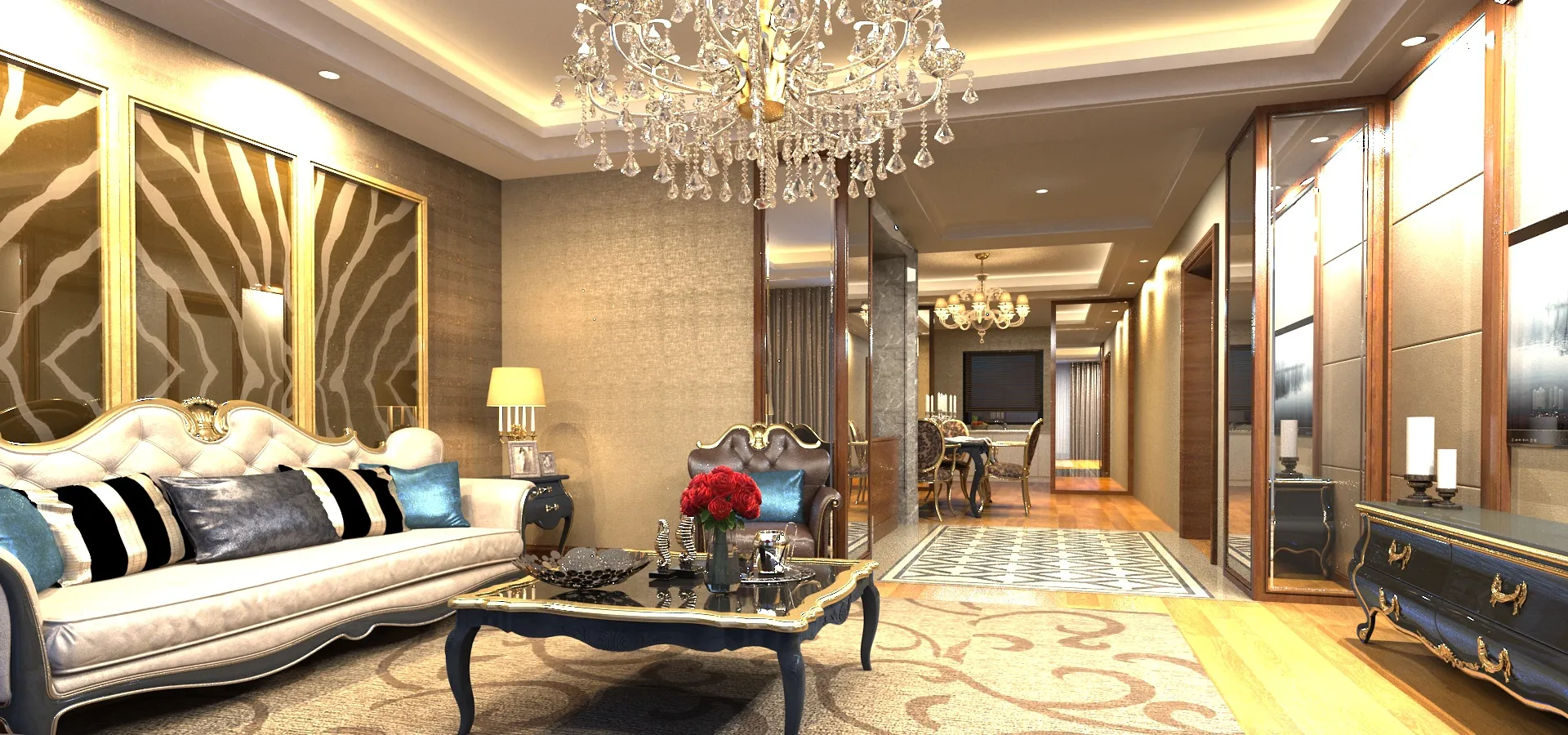 Indoor 3D Model .c4d .max .obj .3ds .fbx .stl .blend