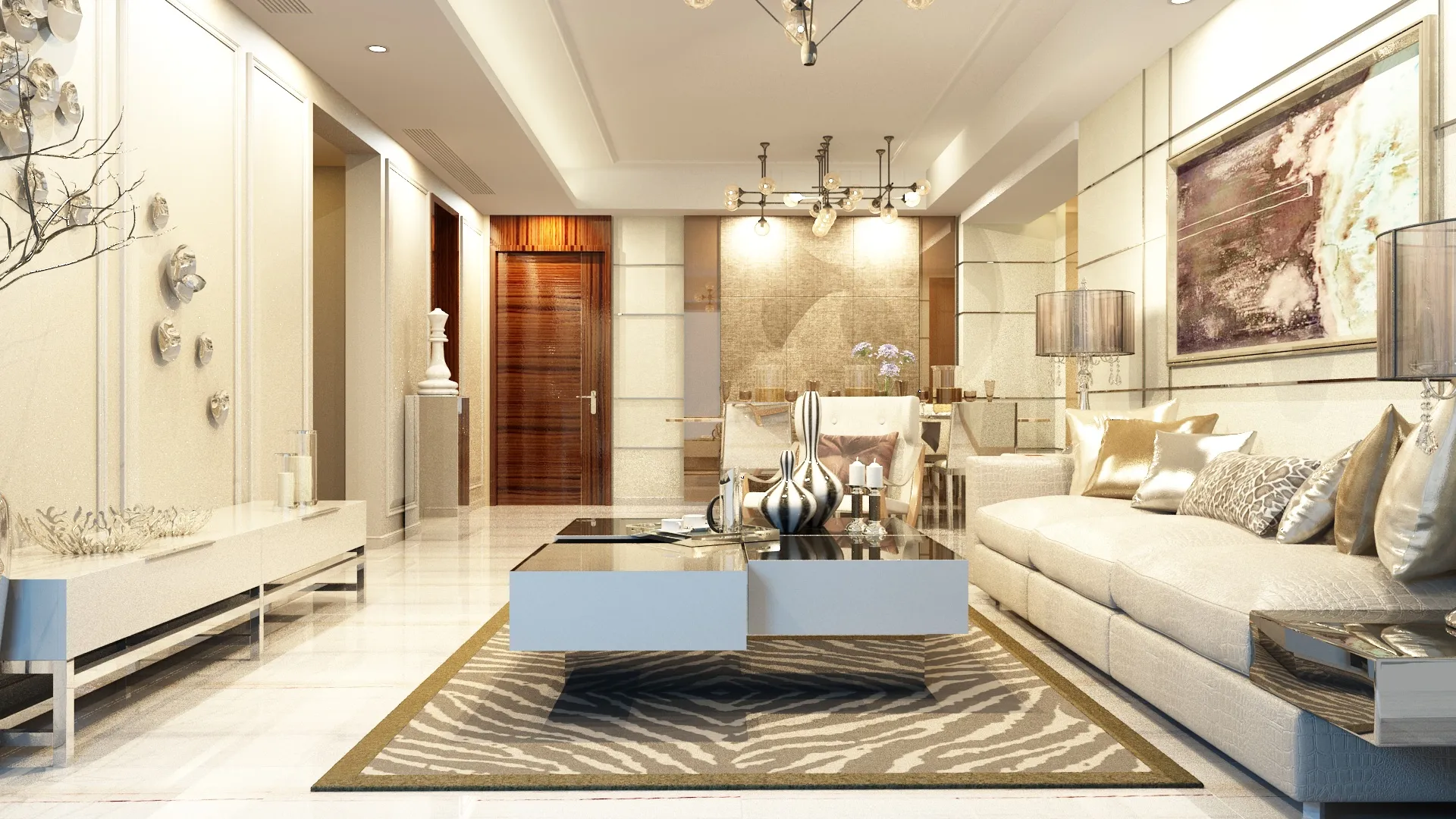 Indoor 3D Model .c4d .max .obj .3ds .fbx .stl .blend 