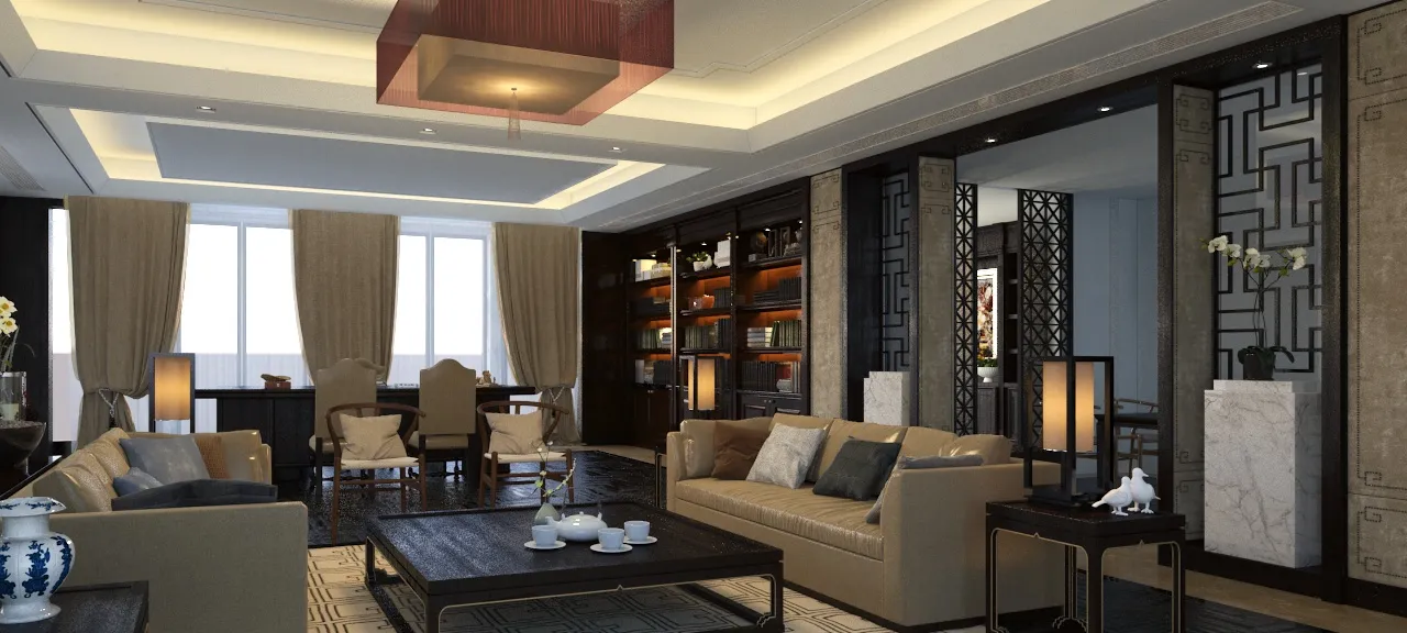 Indoor 3D Model .c4d .max .obj .3ds .fbx .stl .blend