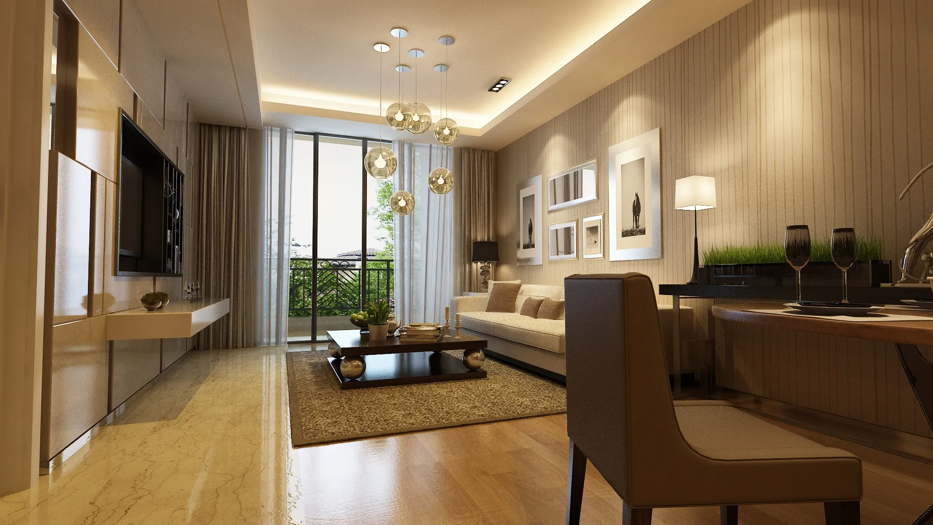 Indoor 3D Model .c4d .max .obj .3ds .fbx .stl .blend 