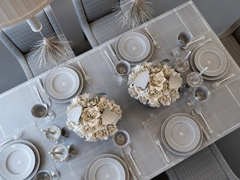 Restaurant 3D Modell