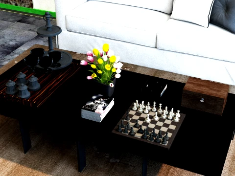 Living room 3D Model
