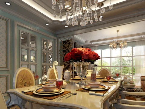 Restaurant 3D Model