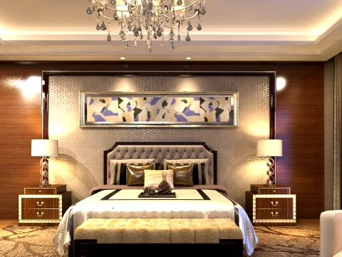 Yatak odası 3D Model
