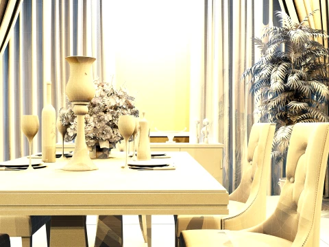 Restaurant 3D Model