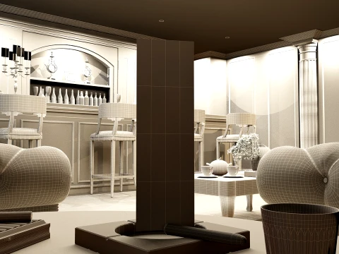 Hotel 3D Model