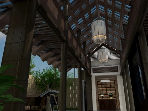 köşk 3D Model