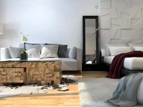 Yatak odası 3D Model