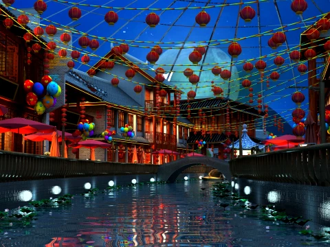 Ancient architecture 3D Model