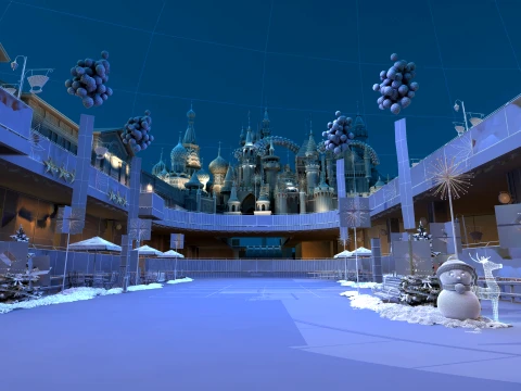 Castle 3D Model