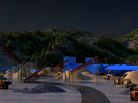 Power plant 3D Model