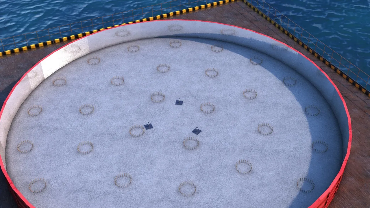 Port construction 3D Model .c4d .max .obj .3ds .fbx .stl .blend 