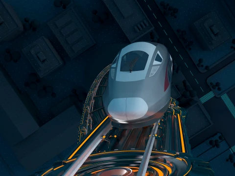 Train 3D Model