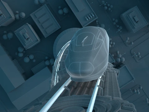 Train 3D Model