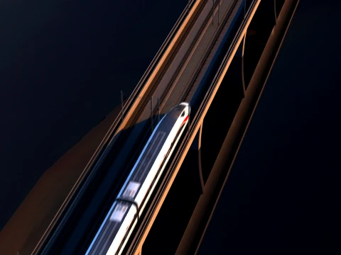 Train 3D Model