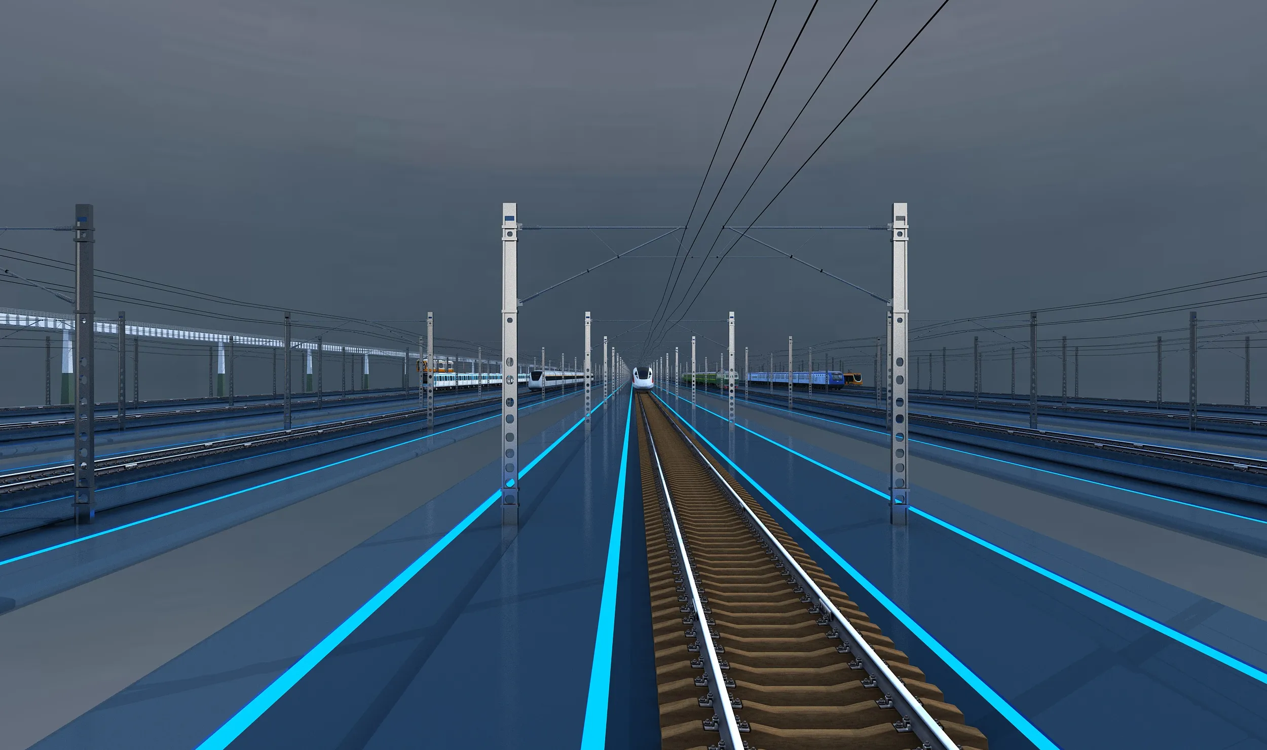 Train 3D Model .c4d .max .obj .3ds .fbx .stl .blend 