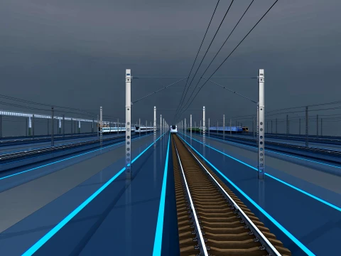 Train 3D Model