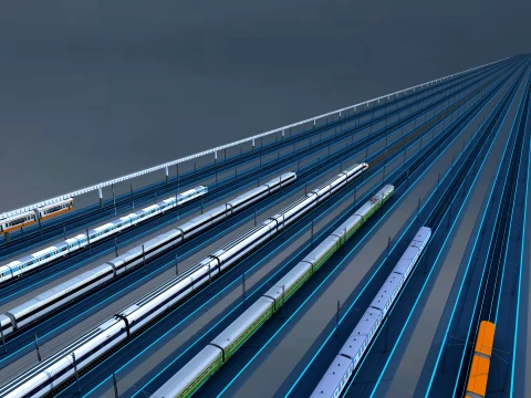 Train 3D Model