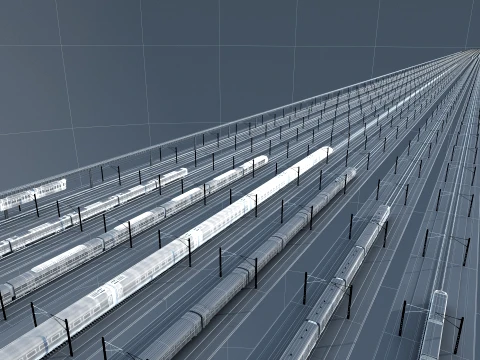 Train 3D Model
