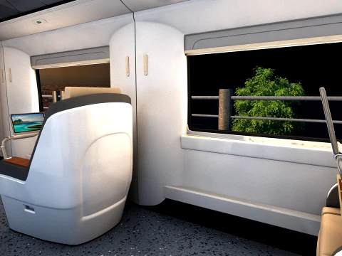 Train carriage 3D Model