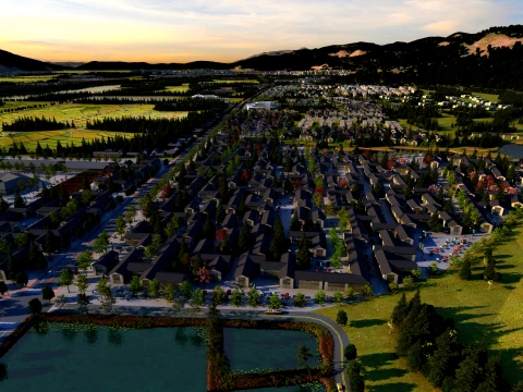 Ancient town 3D Model