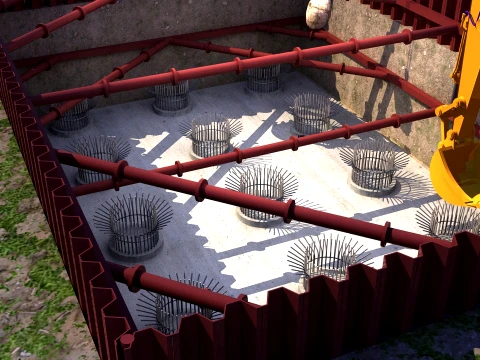 Construction site 3D 모델