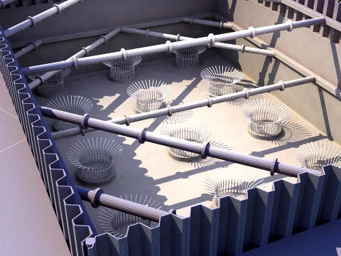 Construction site 3D Model