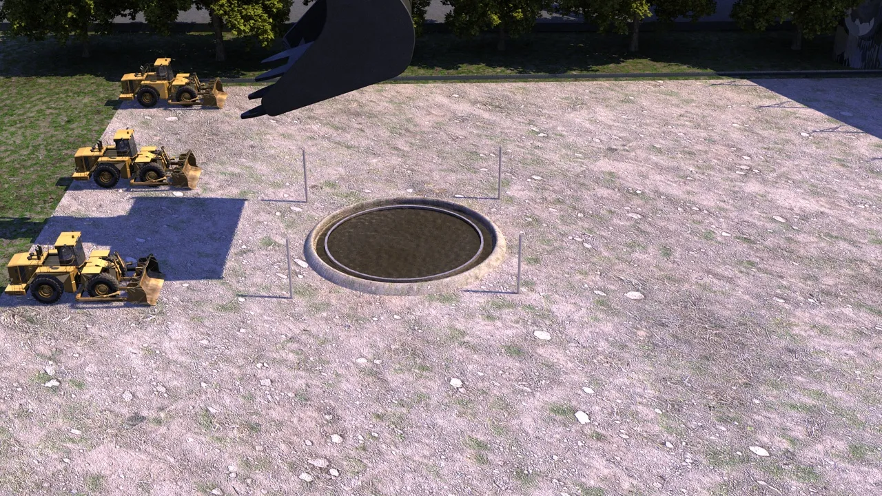 Construction site 3D Model .c4d .max .obj .3ds .fbx .stl .blend 