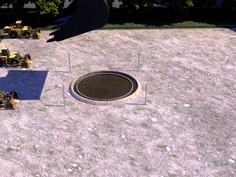 Construction site 3D 모델