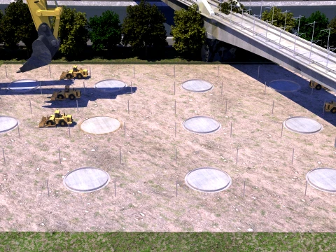 Construction site 3D 모델