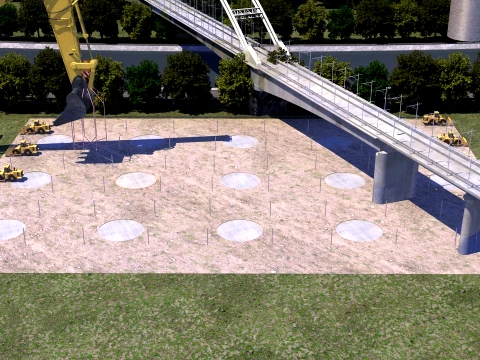 Construction site 3D Model