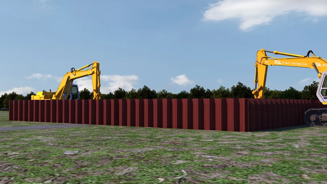 Construction site 3D Model .c4d .max .obj .3ds .fbx .stl .blend 