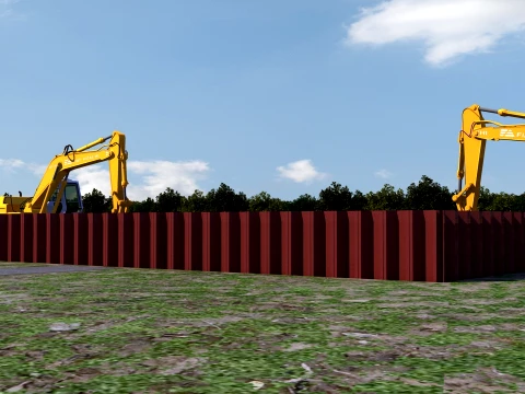 Construction site 3D 모델