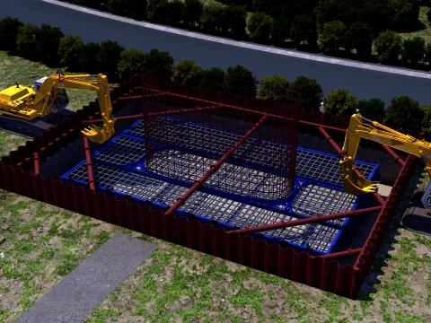 Construction site 3D 모델