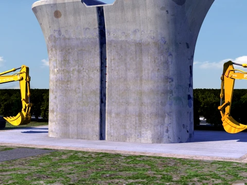 Construction site 3D 모델